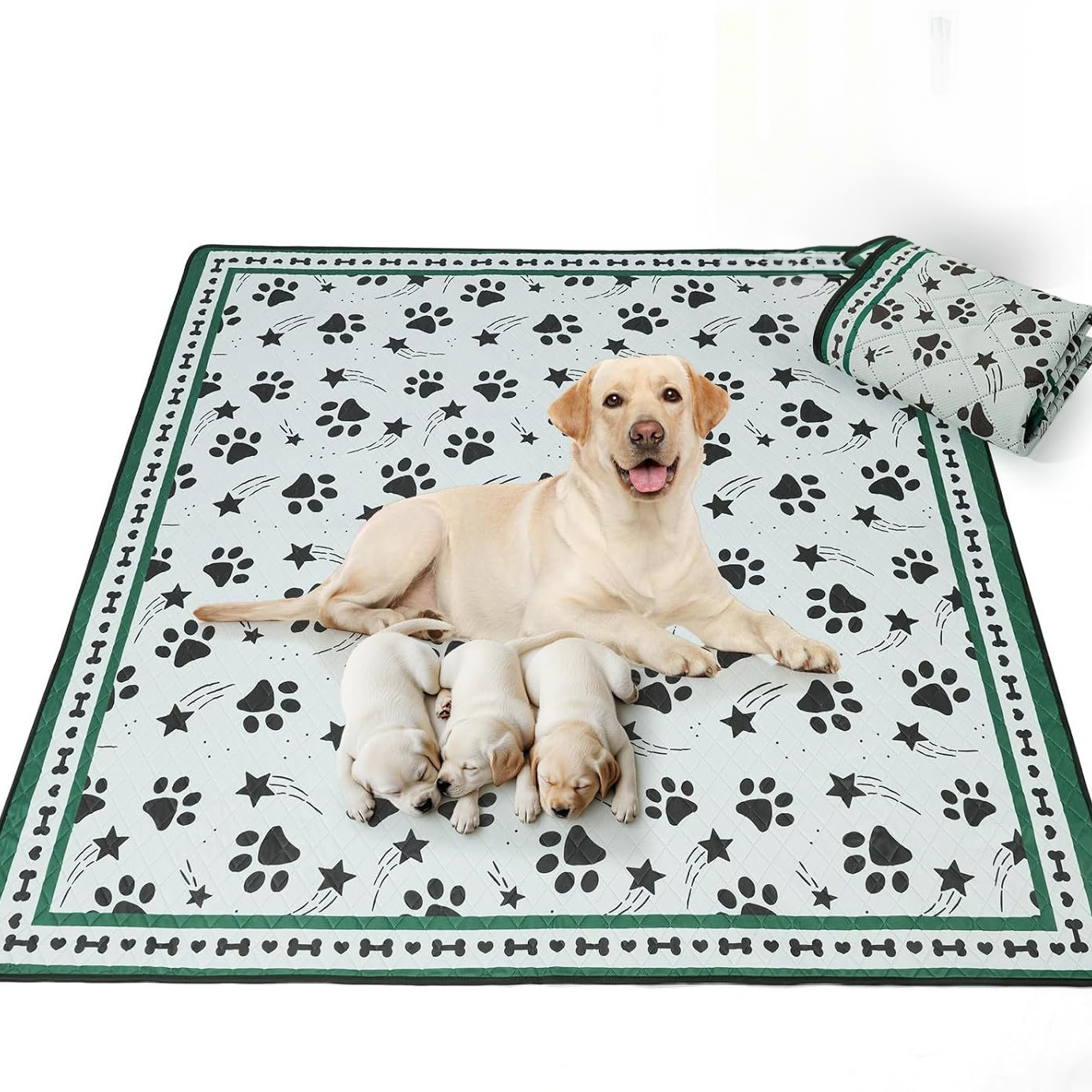 Scandinavian Minimalist Carpet Pet Mat, Stain-Resistant and Easy to Clean Sofa Coffee Table Mat, Urine-Proof Cat and Dog Pad — image 4