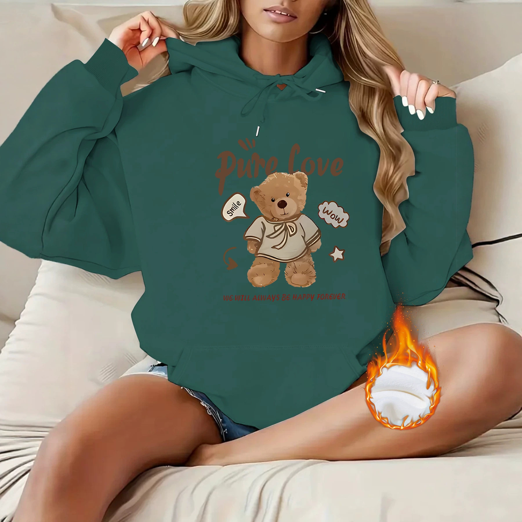 Little Bear Printed Hoodie — image 5
