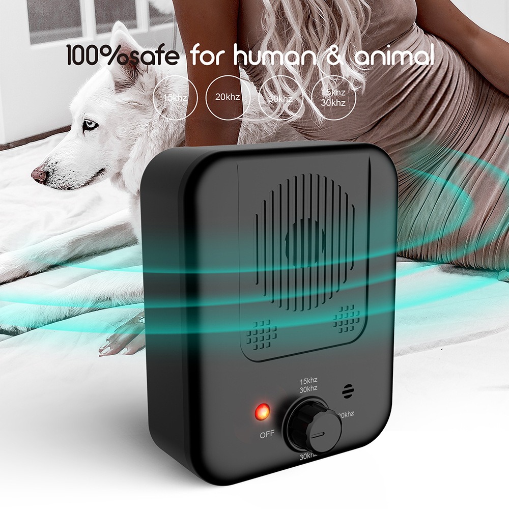 RC-309 Ultrasonic Sound Bark Control Devices Defer Nuisance Stop Dog Barking Outdoor Anti Bark Collar — image 4
