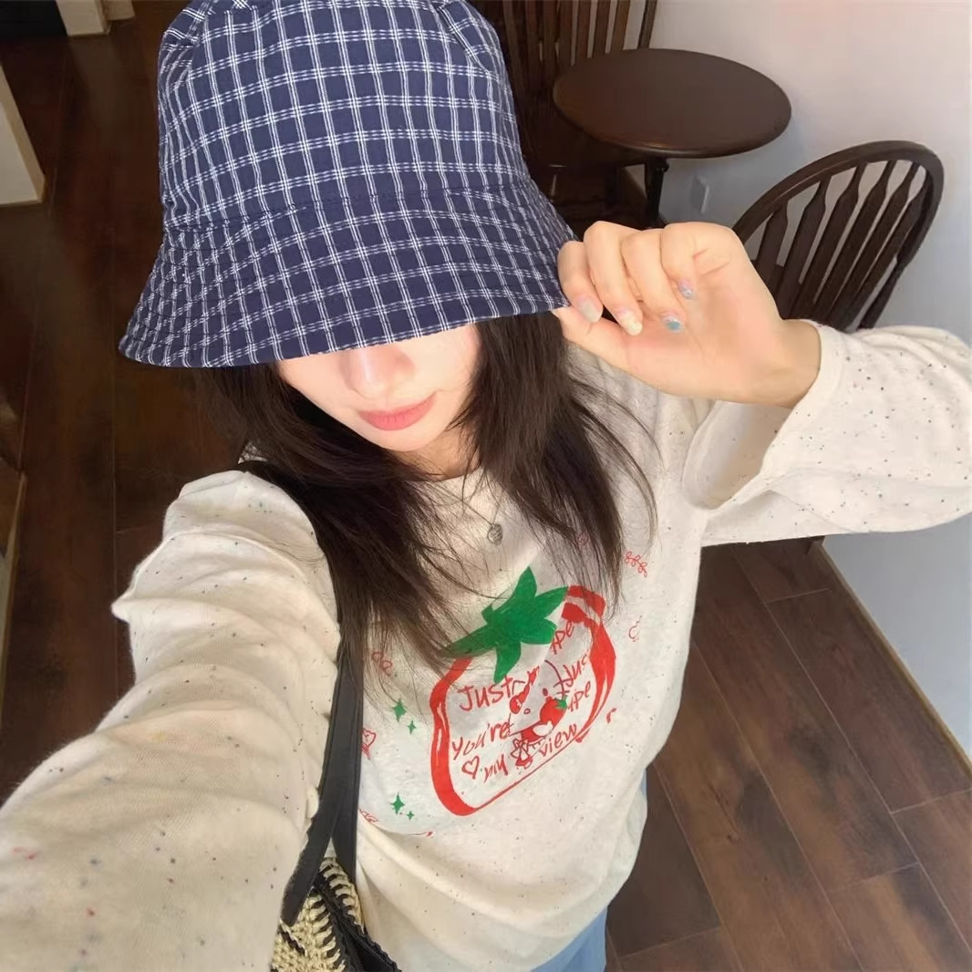 Dot Tomato Cat Long Sleeve T-Shirt for Women — image 3
