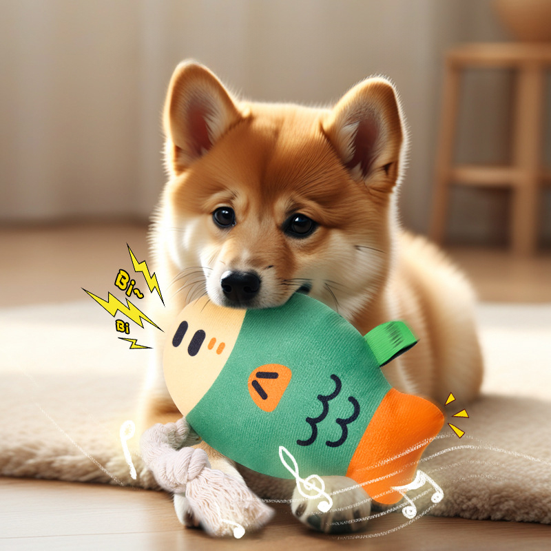 Juguetes de Peluche para Perros con Sonido Interactivo, Resistentes al Desgaste y Atractivos para Mascotas — imagen 5