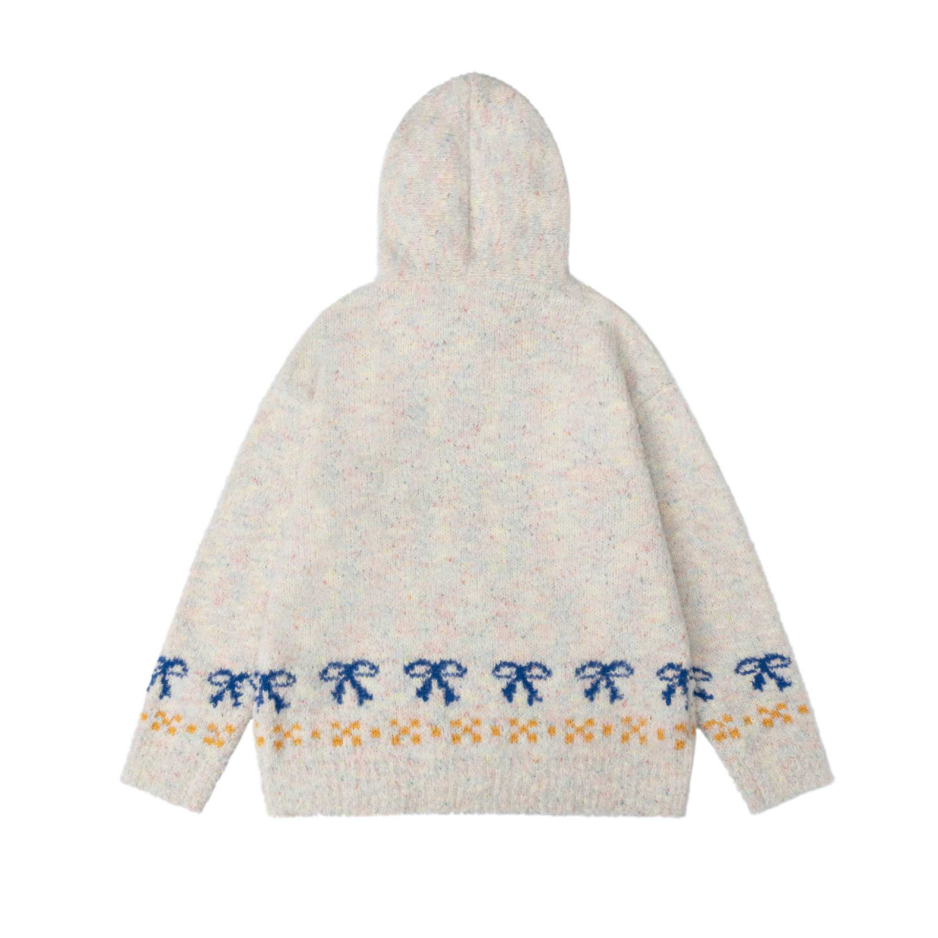 Knot embroidered cat sweater — image 3