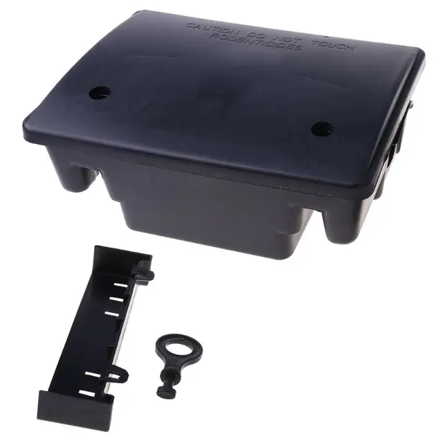 Professional Home Mouse Bait Block Trap Station Box for Case with for Key Trappola per topi Past na krysy — image 8