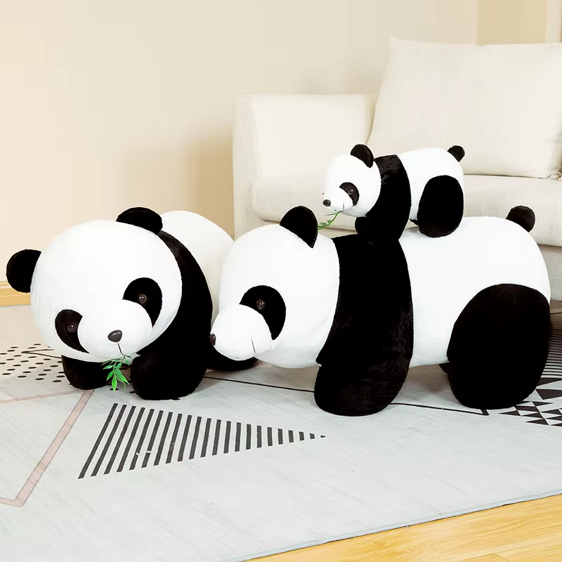 Osito Panda de Bambú Cómico Plush para Niños Regalo Navideño Kawaii — imagen 4