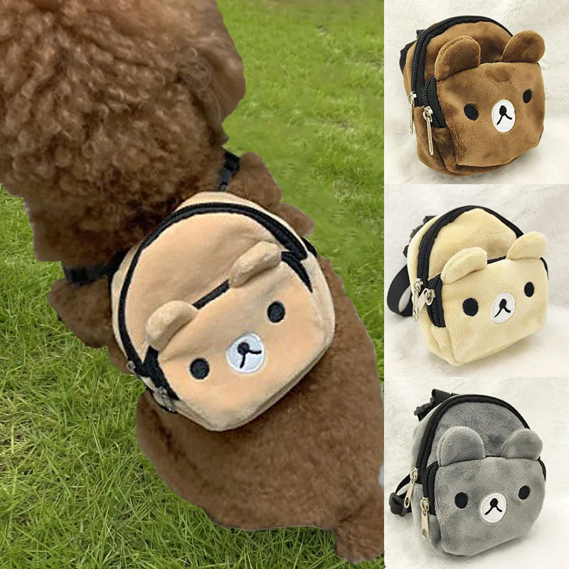 Mochila para Perros de Viaje - Transporte Seguro para Cachorros con Correa Ajustable y Bolsillo de Comida — imagen 9