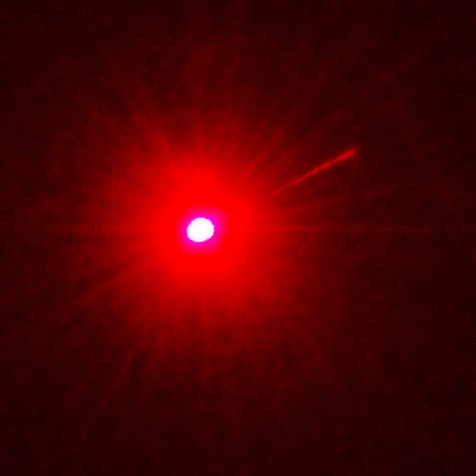 Puntero Láser Rojo 650nm en Forma de Pluma, Haz Único Visible, Linterna Láser con Pilas AAA, 10 Piezas, Alcance de 9900 Millas, Mini Pluma de Enseñanza, Juguete para Mascotas — imagen 3
