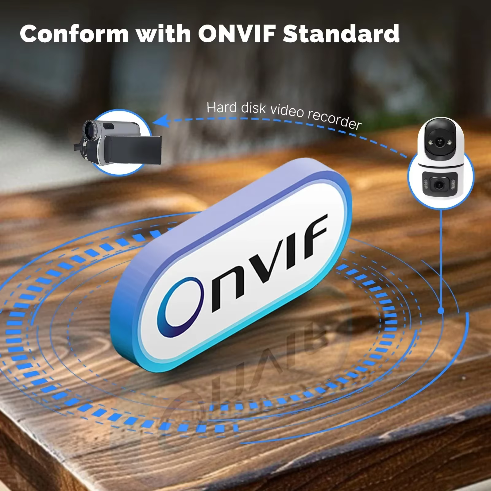 WiFi Indoor Smart Camera 8MP 2 Screen 2 Lens Color Night Vision Cameras Motion Detection Baby Monitor Two-Way Audio Pet CCTV Cam — image 6