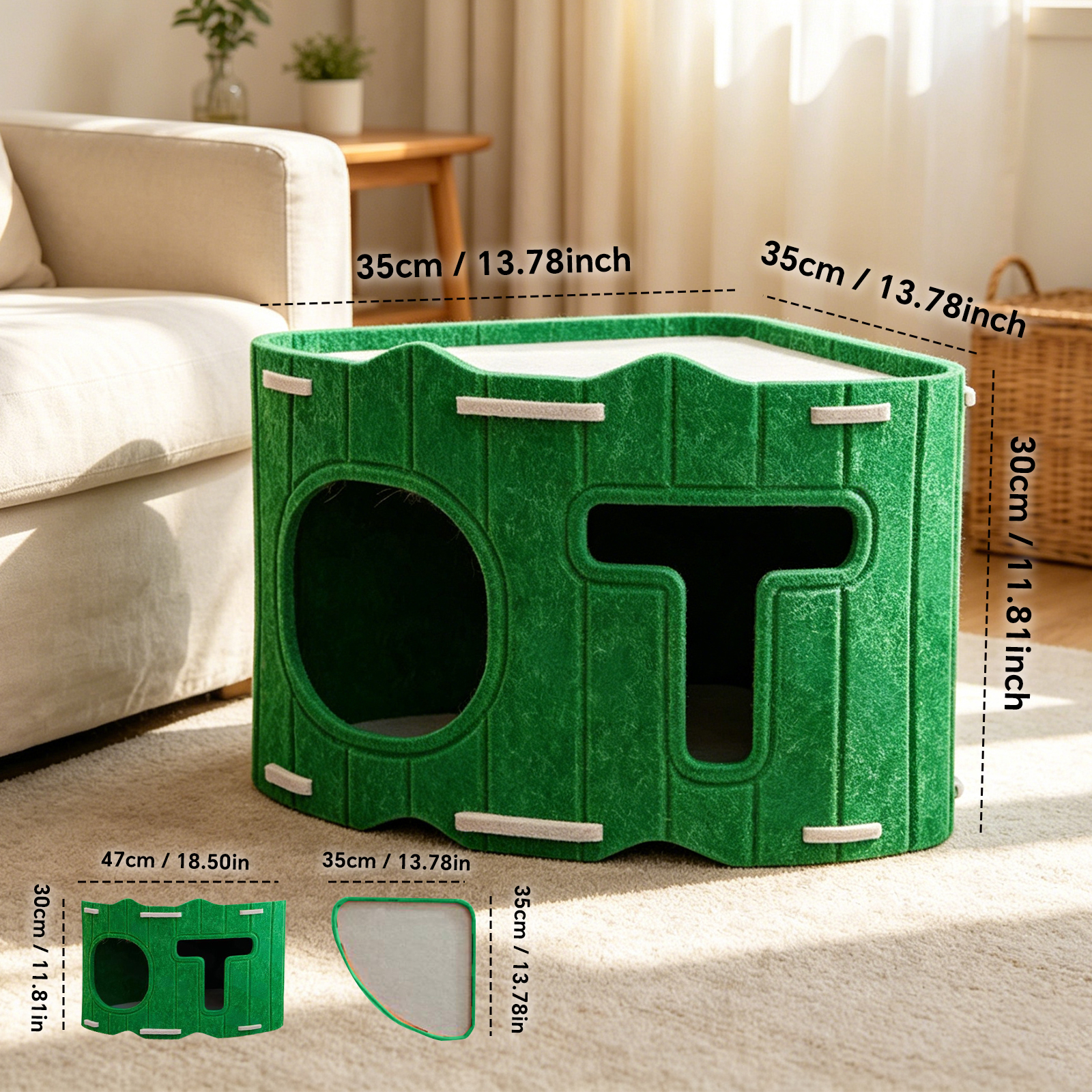 Solo Recogida en Tienda - Cama para Gatos Multidisco Establecible — imagen 22