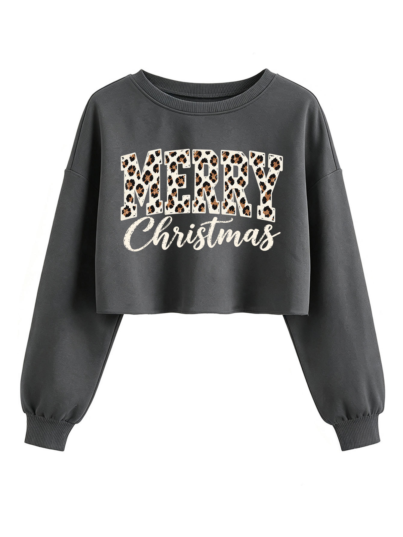 Leopard font long sleeved sweatshirt — image 5