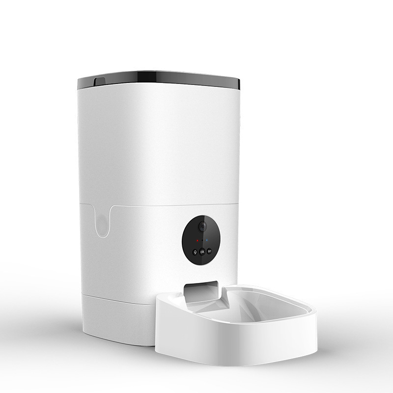 Remote Monitoring Automatic Feeder Cat Dog Food Intelligent Pet Timing Quantitative Feeding Machine 6L Capacity — image 4