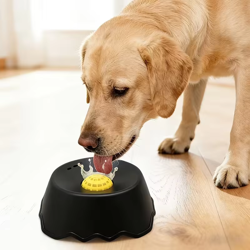 Anti-Choking Slow Feeder Dog Bowl Non-Slip 3/4 Cup Healthy Eating Pet Bowl, Interactive Lick Toy for Liquid Treats Bone Broth — image 6
