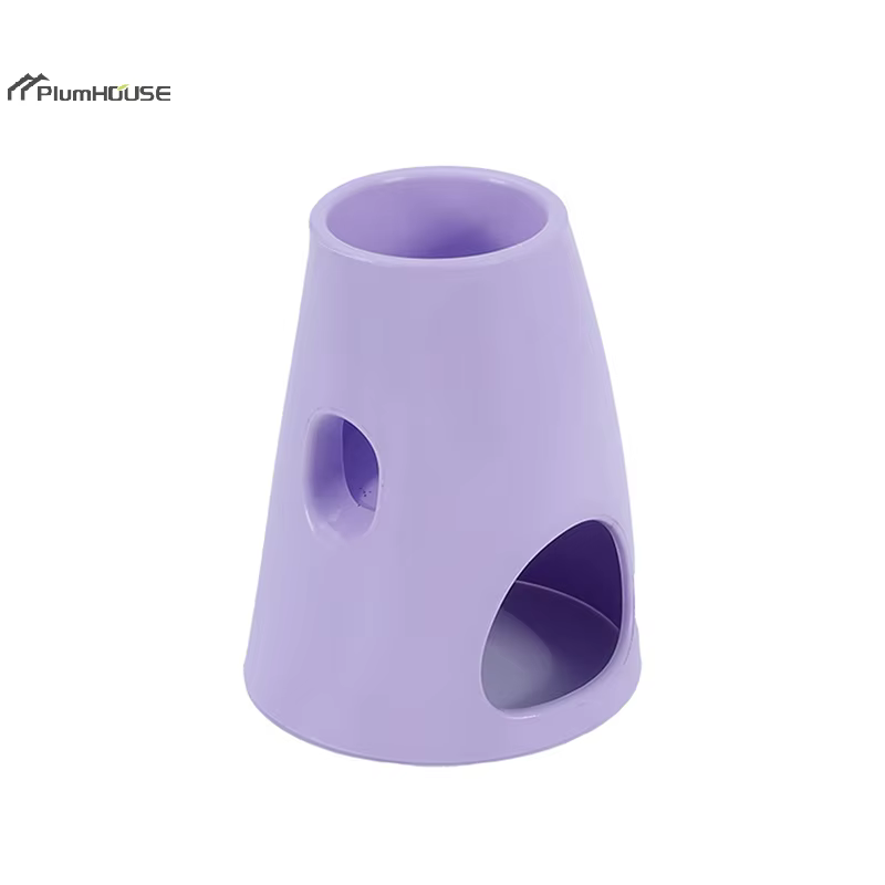 Refugio multifuncional para conejos de hamster con dispensador de agua y soporte para tazón — imagen 6