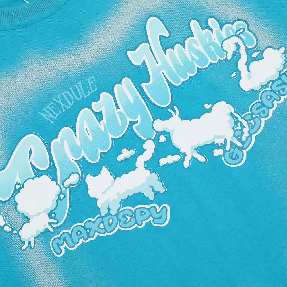 Abstract Animal Print Short-sleeved T-shirt For Men — image 14
