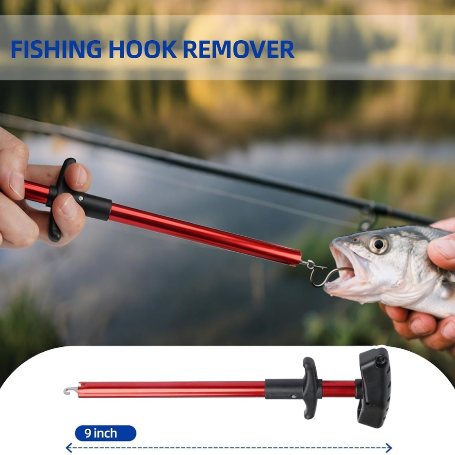 Fishing Tool Kit With Fillet Knife, Hook Remover, Fish Grip & Pliers — image 4