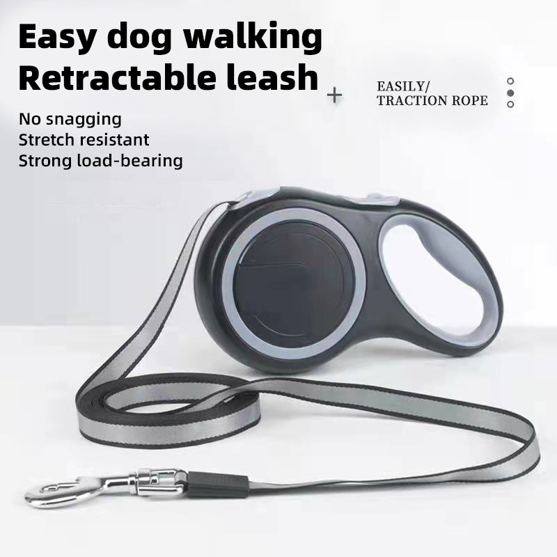 Pet Traction Rope Dog Supplies Automatic Telescopic Traction Rope Pet Travel Dog Leash — image 1