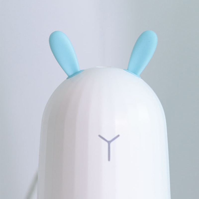 Lovely Rabbit Air Humidifier USB Aroma Diffuser with LED Lamp Mini Ultrasonic Cool Mist Maker Fogger for Office Car Air Purifier — image 4