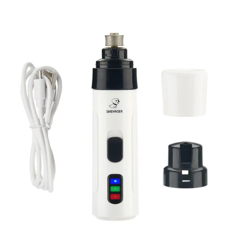 Electric Pet Cat Dog Nail Grinding Machine Nail Clippers Professional Mute Painless Dog Cat Paws USB Rechargeable Nail Trimmer — image 7