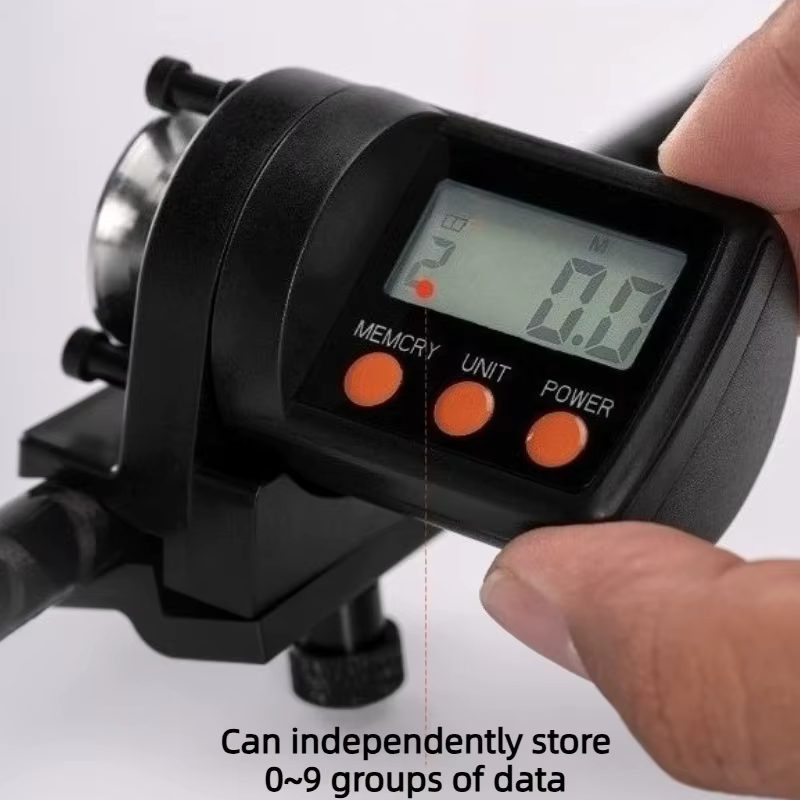 Instrumento de Medición de Longitud de Línea de Pesca Portátil y Electrónico, Ligero y Duradero, Accesorios para Carretes de Pesca — imagen 2