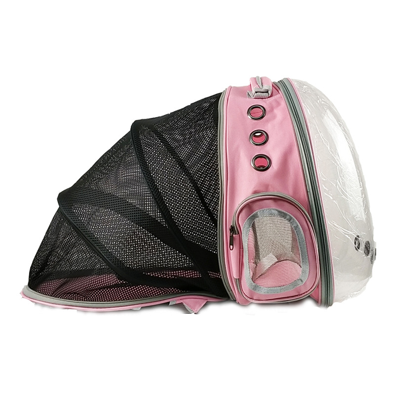 Cat Bag Panoramic Space Capsule Space Bag Pet Bag Portable Backpack Porous Breathable And Light Proof Expandable Cat Bag — image 7