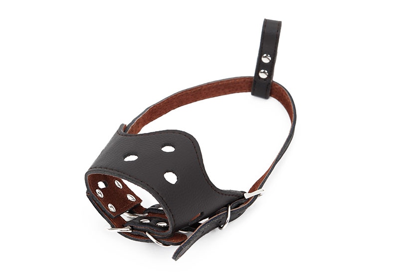 Pet Mouth Adjustable Cap Basket Muzzle Mask Cage Cover Chewing Four Size Product — image 5
