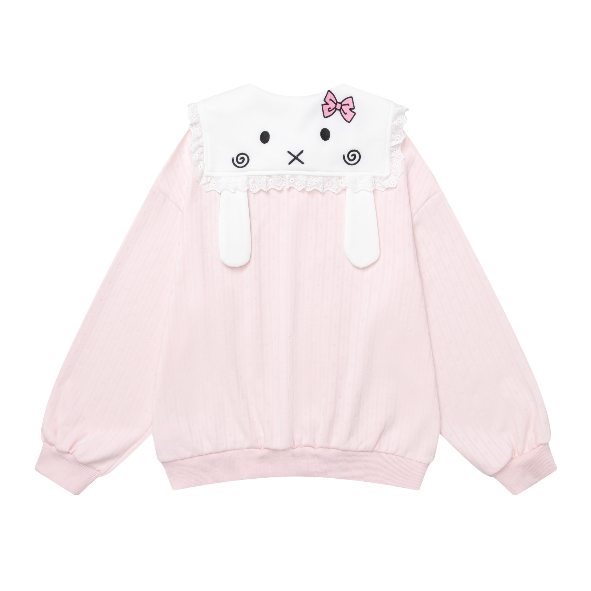 Embroidered rabbit hoodie — image 5