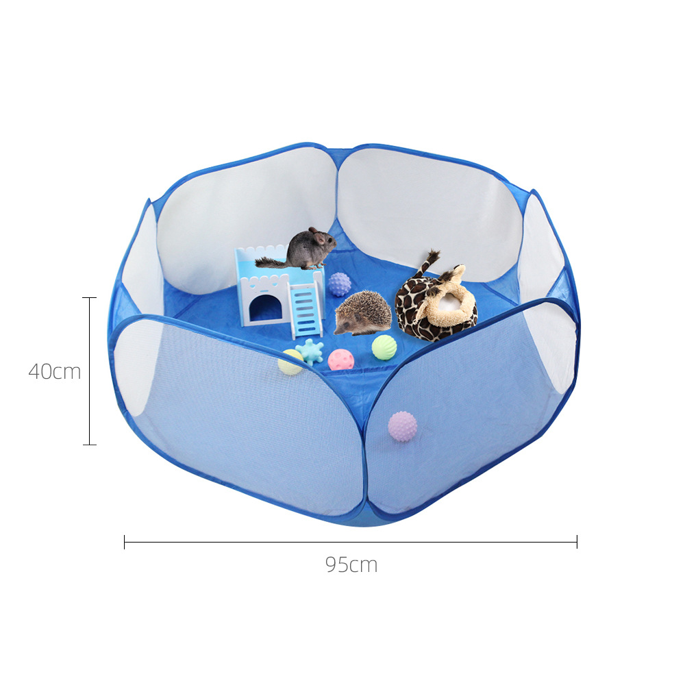 Cubiertas para mascotas - Jaula plegable para erizos, conejos, chinchillas y tortugas — imagen 2