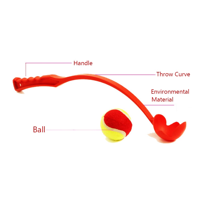 Pet Throwing ToysPet Supplies Outdoor Sports Dog Toy Ball Throwing Ball Launcher Pet Training Interactive Toy Dog Retrieve Toys — image 3