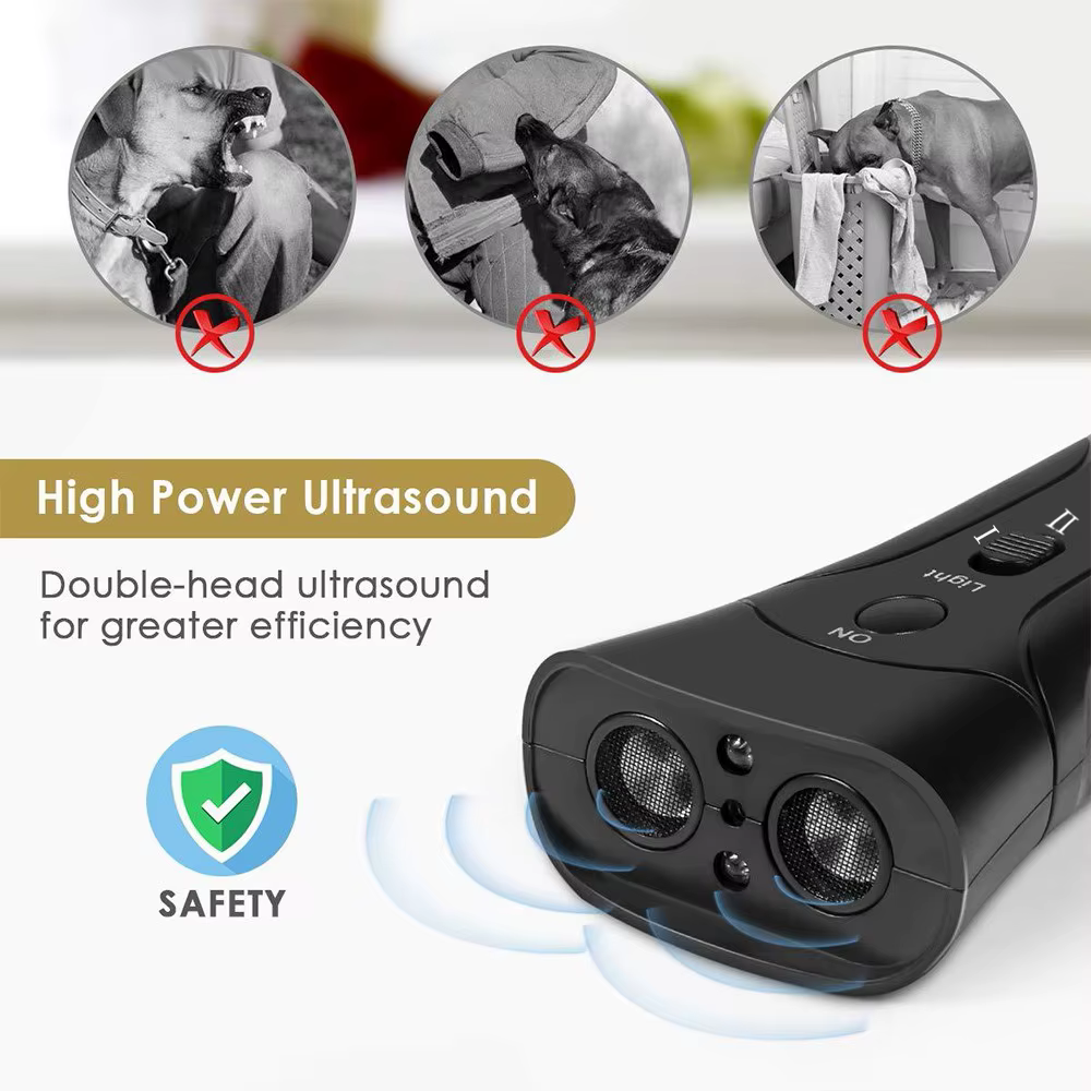 Conductor LED Ultrasonico con Doble Cabeza para Mascotas — imagen 4