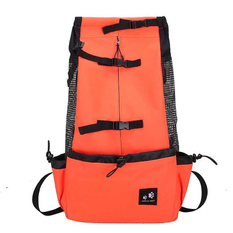 Mochila de Viaje para Perros con Visera Mediana y Grande - Transpiración, Respirable y Lavable para Excursiones Al Aire Libre — imagen 6