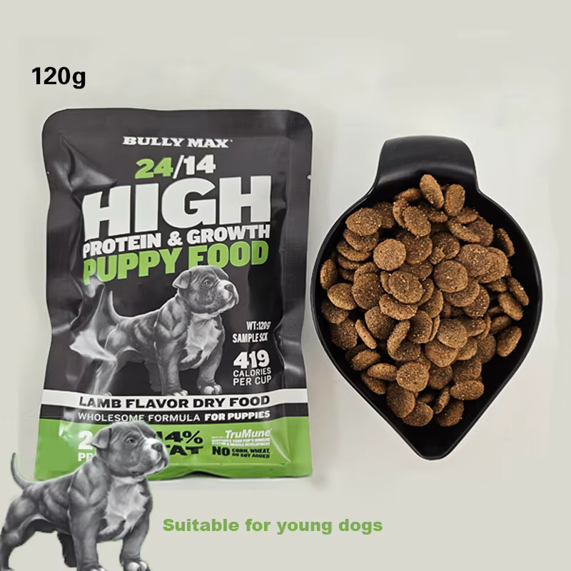 BULLY MAX ALTO CONTENIDO DE PROTEÍNAS Y FÓRMULA SALUDABLE PARA CACHORROS, Fomenta el Desarrollo Muscular Fuerte y la Salud General 120g — imagen 3