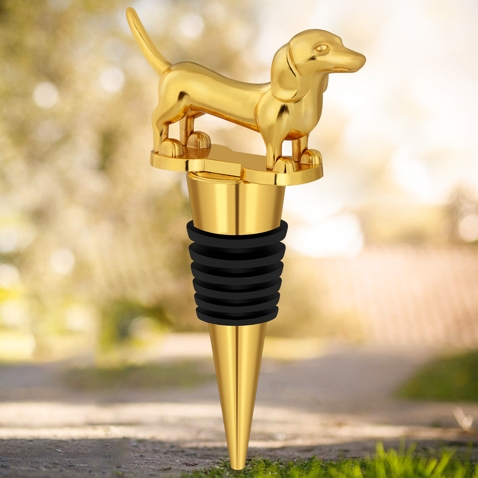 Tapón de Vino con Forma de Perro Salchicha, Tapón para Vino y Champán para el Hogar, Divertido Tapón de Vino de Perro Salchicha, Ideal para Regalos de Cumpleaños para Hombres y Mujeres, Halloween, Navidad, Día del Padre, el Día de la Ma — imagen 16