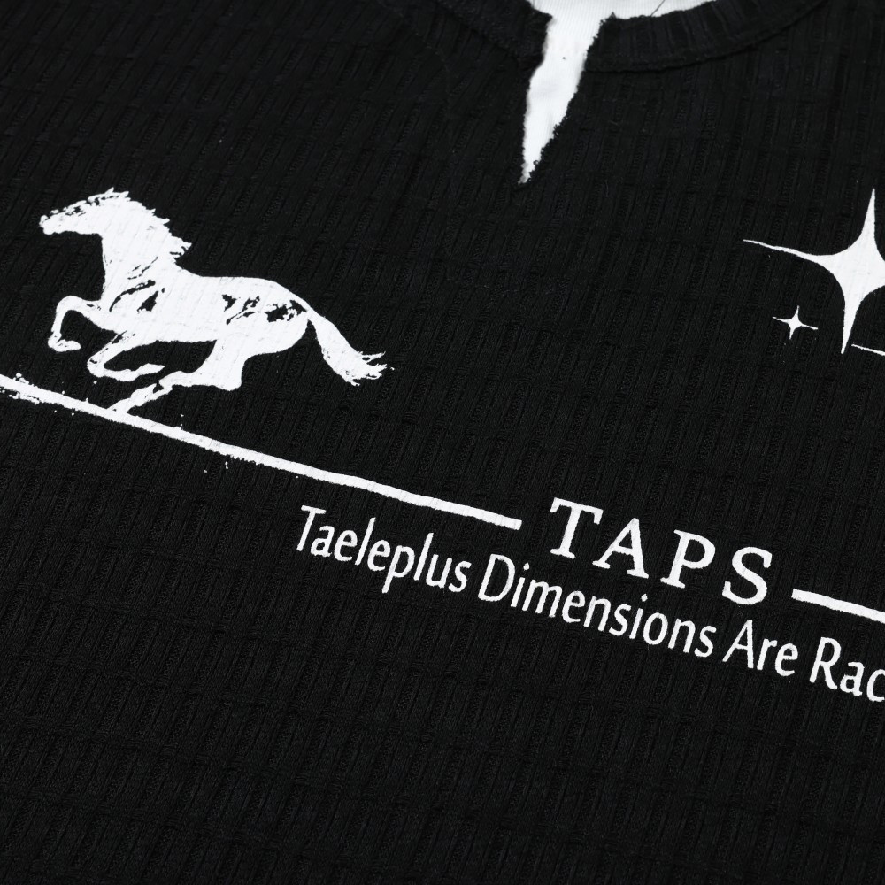 Camisetas de manga corta con estampado de caballo — imagen 4
