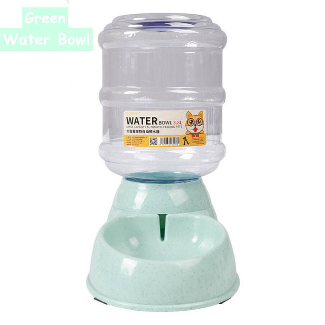 Alimentador Automático de Paja de Trigo Grande Capacidad 3.8L para Mascotas Comida y Agua — imagen 10