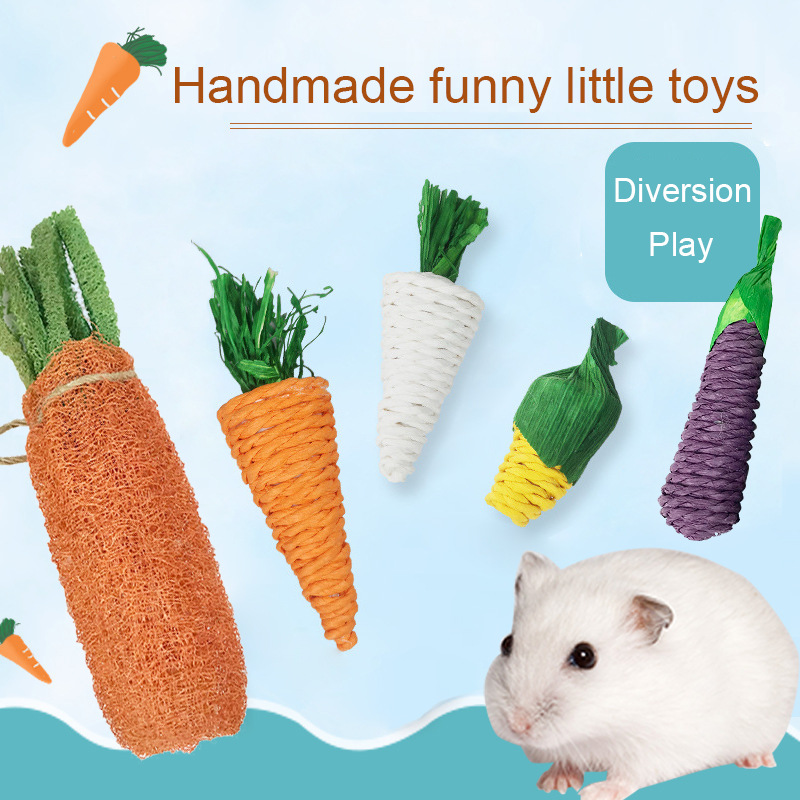 Juguetes para Hamsters y Suministros de Muelas para Conejos — imagen 1