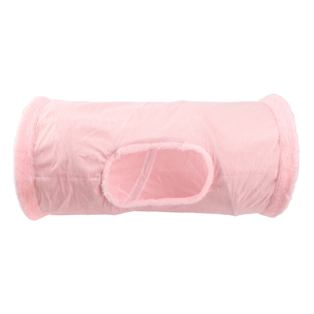 Suministros para mascotas, túneles de gato plegables, canales de gato en cuero, contenedores de juguetes para gatos con perforadora — imagen 2