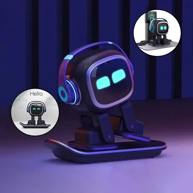 Robótico de Entretenimiento EMO - Mascota Inteligente para Computadora con AI Electrónica Decoración Avanzada para Niños Regalo — imagen 3