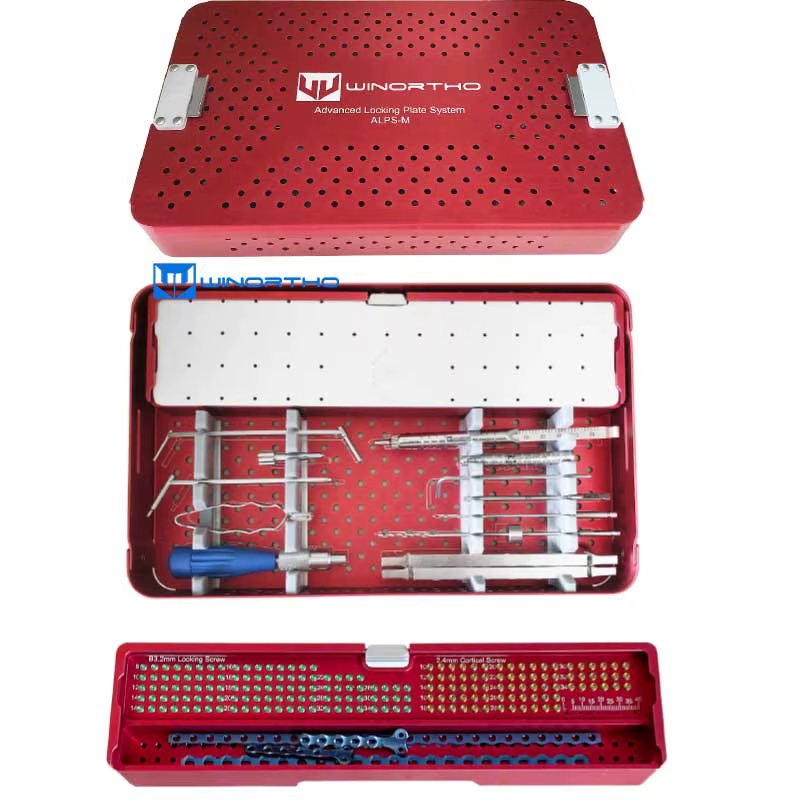 ALPS M Veterinary Instrument equipments locking plate system small animal orthopedic surgical screws tplo vet supply tool pet — image 1