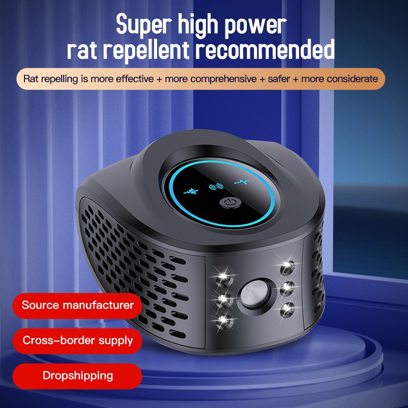Powerful Mouse Mice Rat Bat Squirrel Insect Repellent Electronic Ultrasonic Rat Repeller — image 4