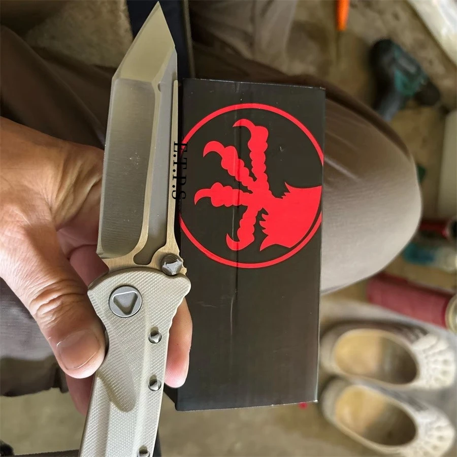 Socom Delta Folding Pocket Knife Tanto Blade G10 Handle Outdoor Camping Hunting EDC Multifunctional Tools — image 1