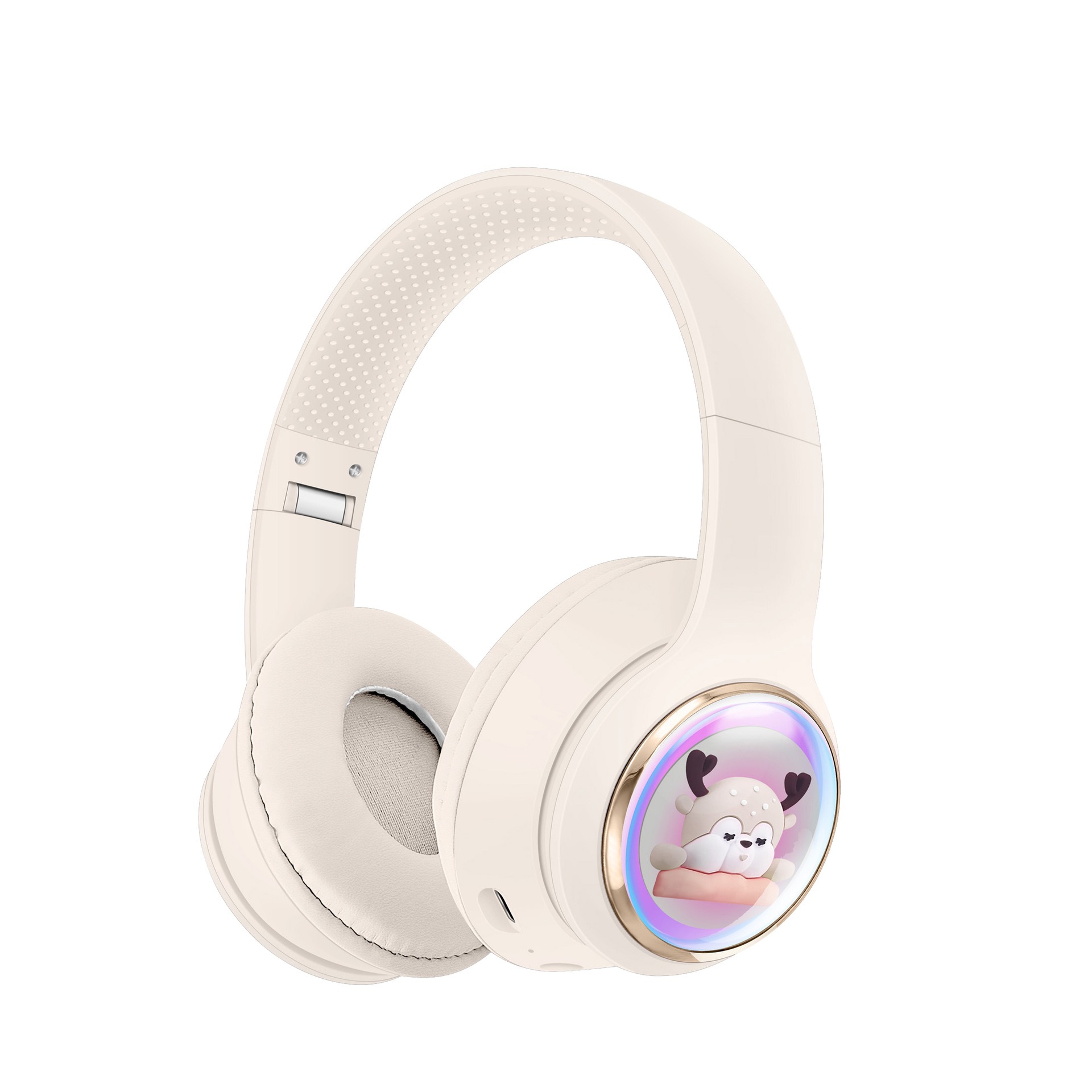 AKZ-56 Earphones Space Cabin Cute Cartoon Pet Bluetooth Headwear Large Battery Earphones Foldable Earphones — image 3