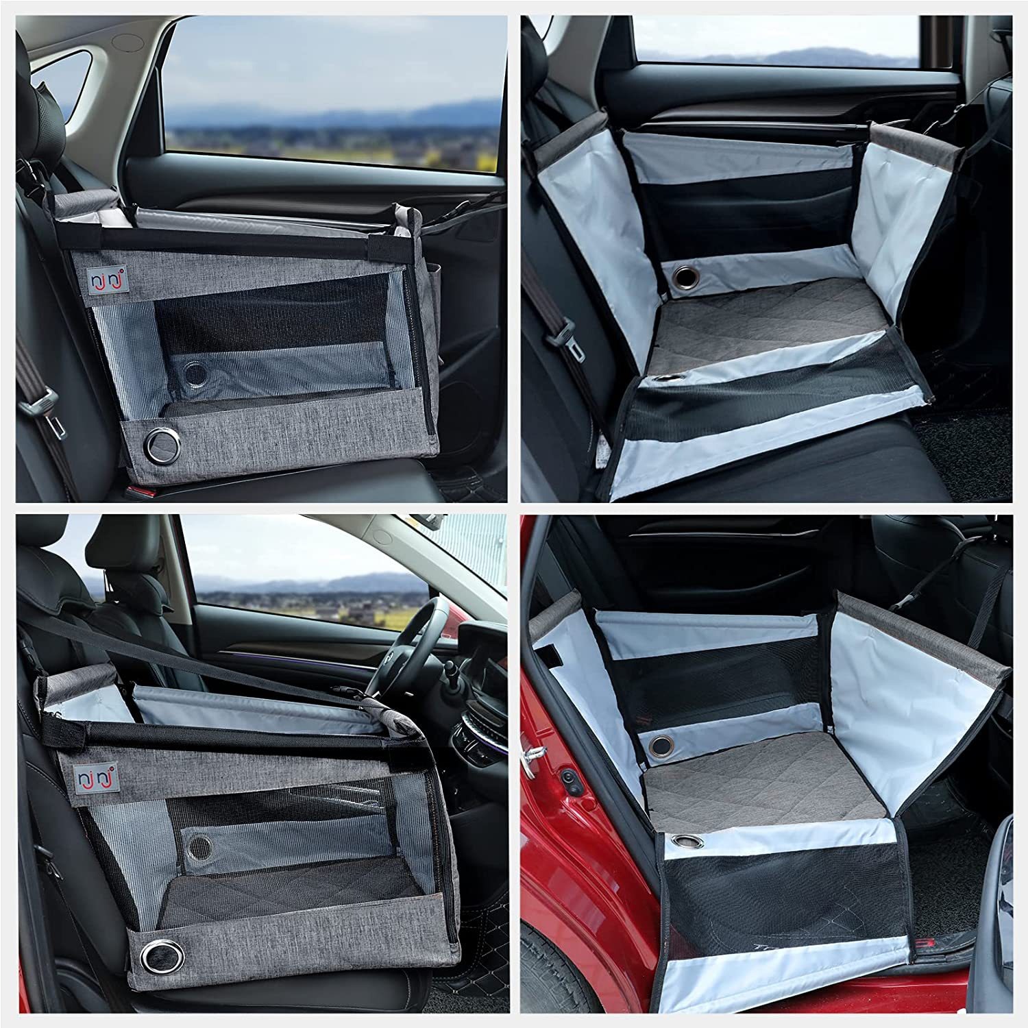 Caja de Transporte para Mascotas de Auto - Carrocería Rígida y Resistente al Lodo — imagen 5