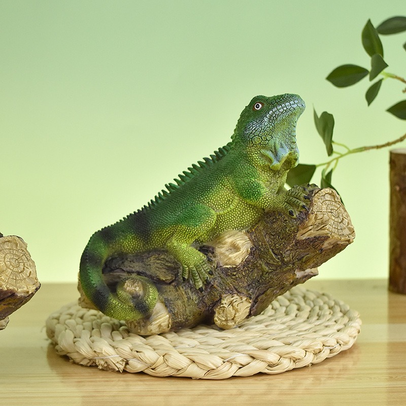 Lizard ornament home living room wine cabinet — image 2