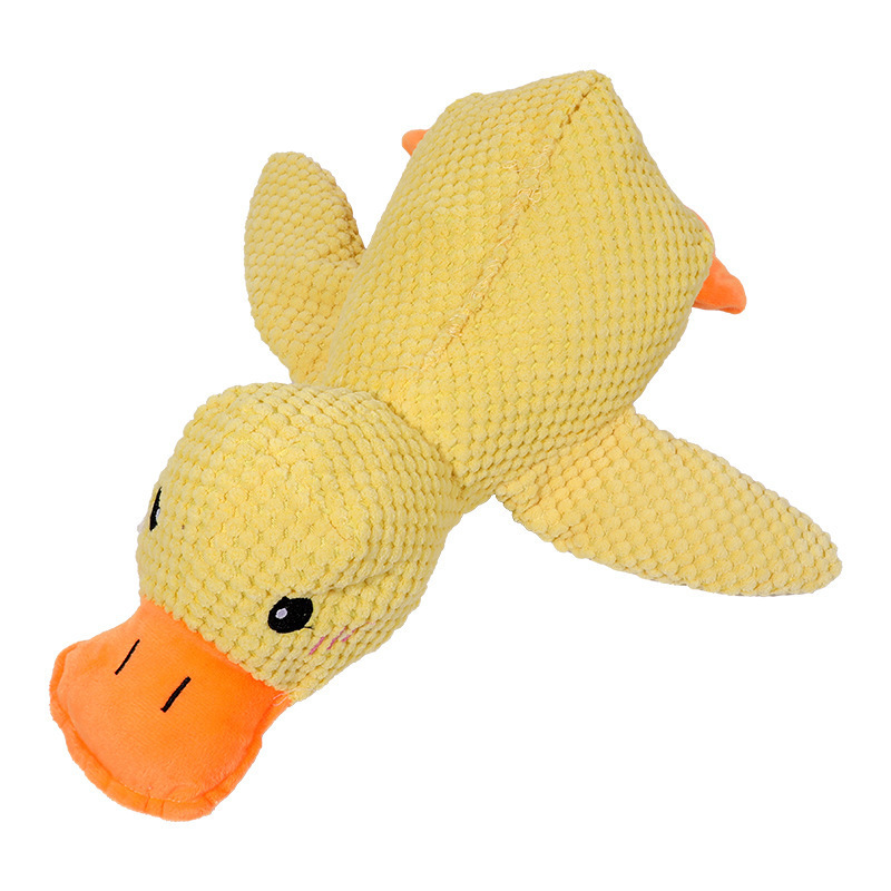 Duck de Plush para Compañero de Perros con Sonido y Función de Limpieza Dental, Divertido para Gatos y Mascotas - Duck de Carga — imagen 1