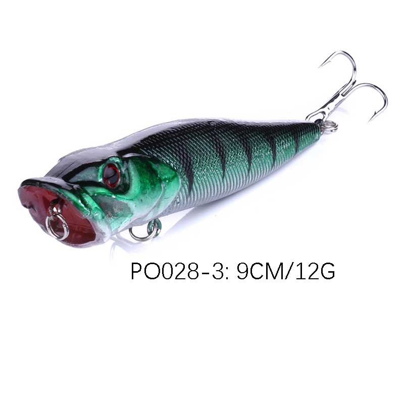 Señuelo de Pesca Boca Grande Tipo Wave Steak, Cebo Duro de Golpe en el Agua — imagen 11