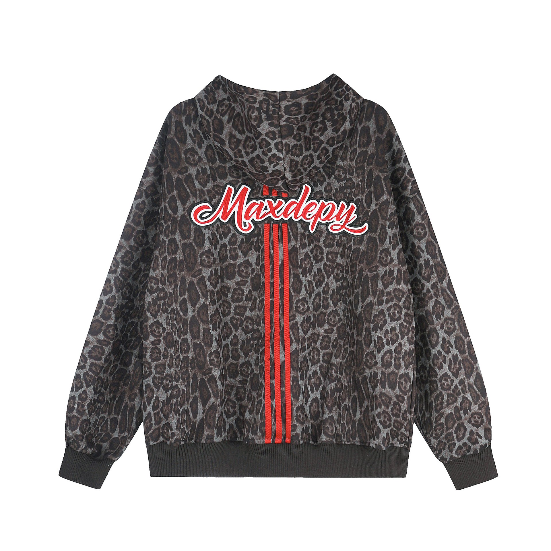 Full printed leopard print digital hoodie — image 5