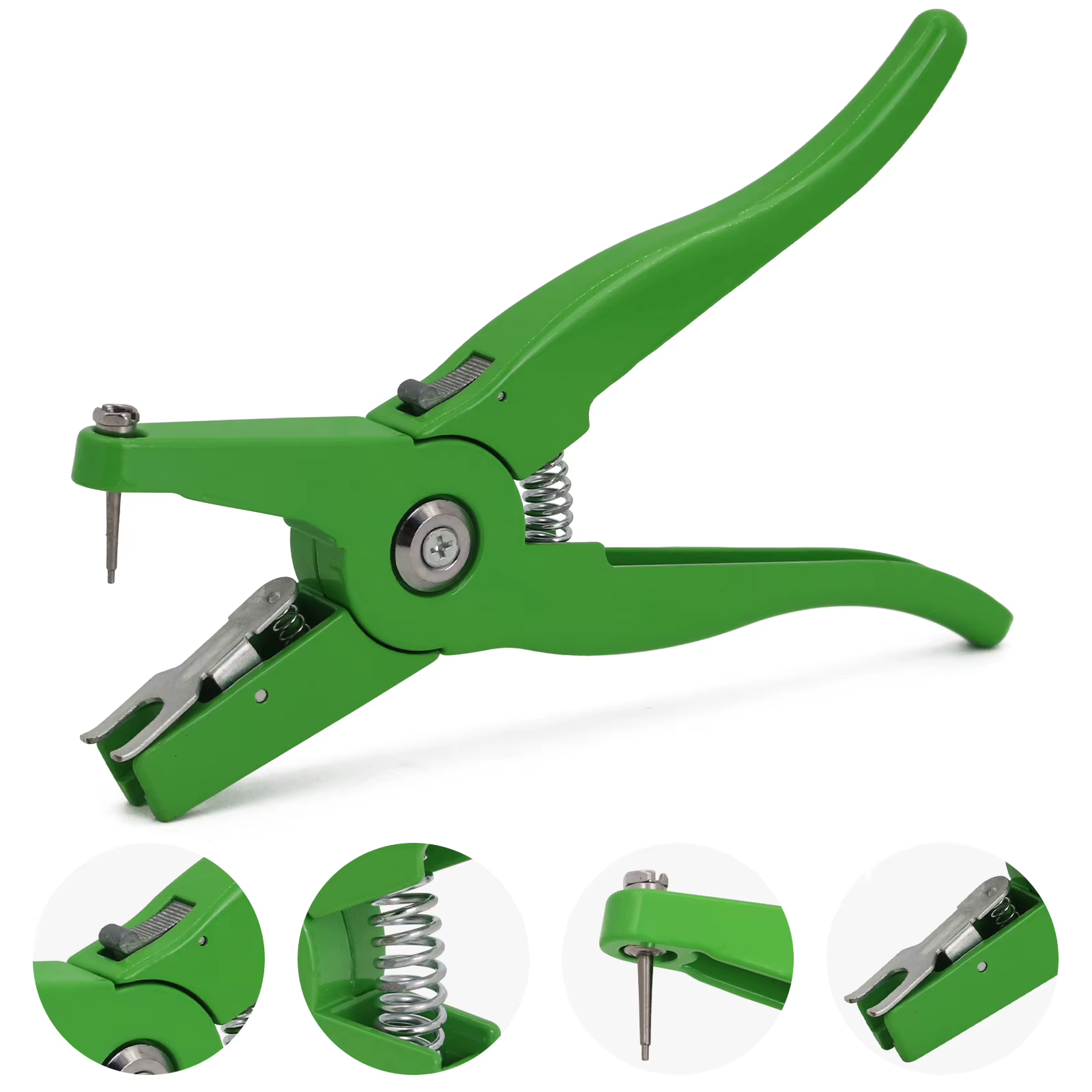 Ear Tag Pliers For Cattle Sheep Pigs Horses Rabbits Ear Label Scissors Metal Thorn Tongs For Animal Identification Equipment — image 2