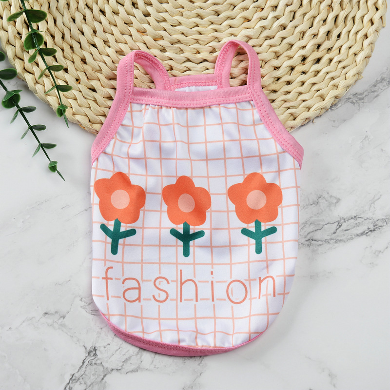 Ropa de mascotas - Camisetas de frutas divertidas con solapas y detalles coloridos para perros — imagen 14