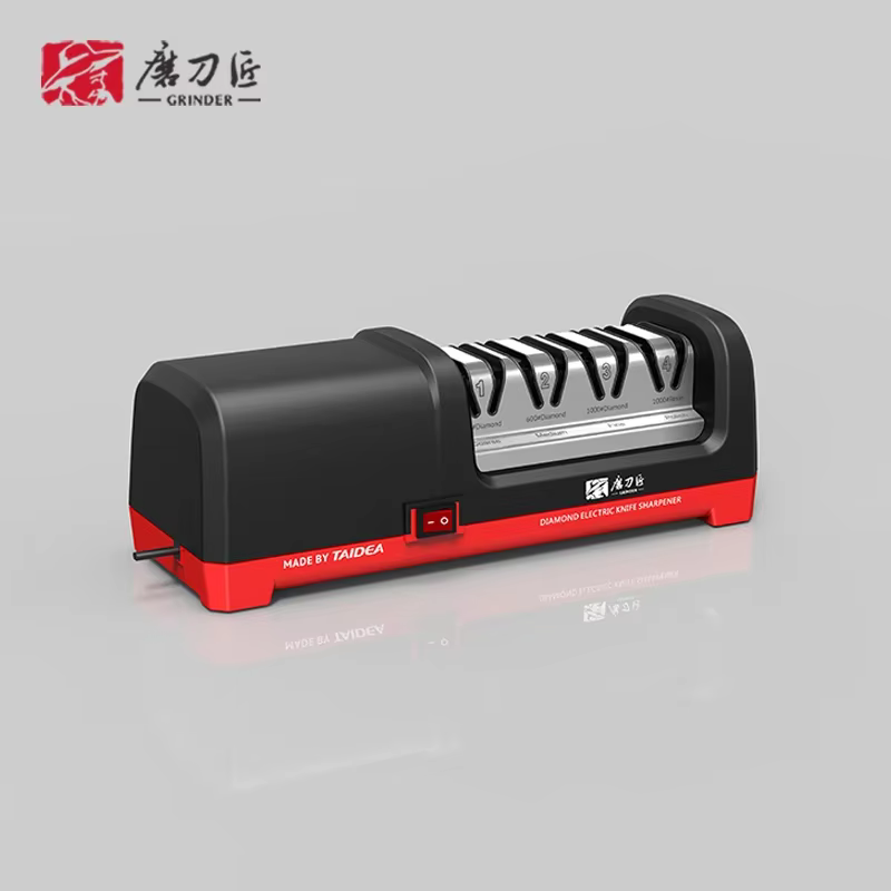 TAIDEA Professional Electric Knife Sharpener EU PLUG Grit 360/600/1000# and Polishing Sharpening Stone GrindStone Power18W — image 3