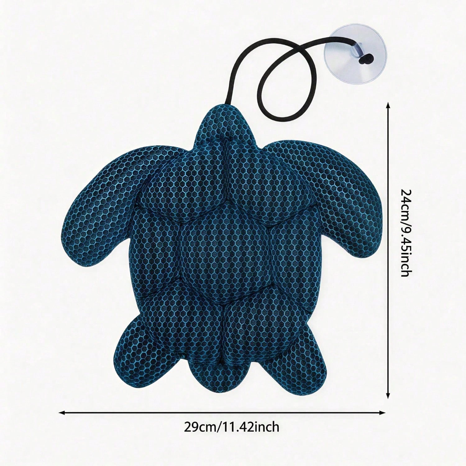 Diseño de Rayas y Tortugas Flotantes para Limpiar Escuma: Malla de Miel 3D Limpia y Reutilizable para Jacuzzis, Piscinas, Duchas y Bañeras — imagen 5