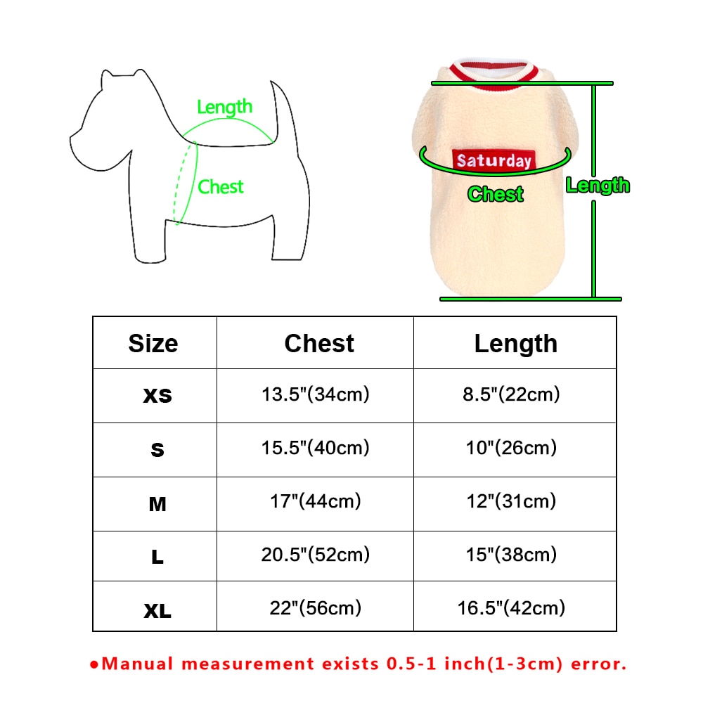 Soft Pet Clothes Dog Saturday Pet Clothes — image 6